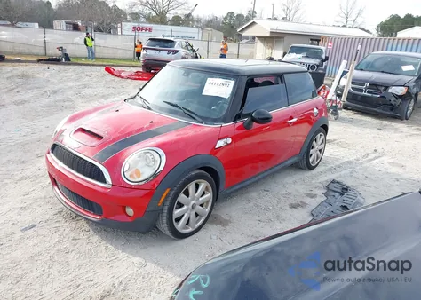 2007 Mini Cooper S z USA, uszkodzony, nr VIN WMWMF73517TL87941